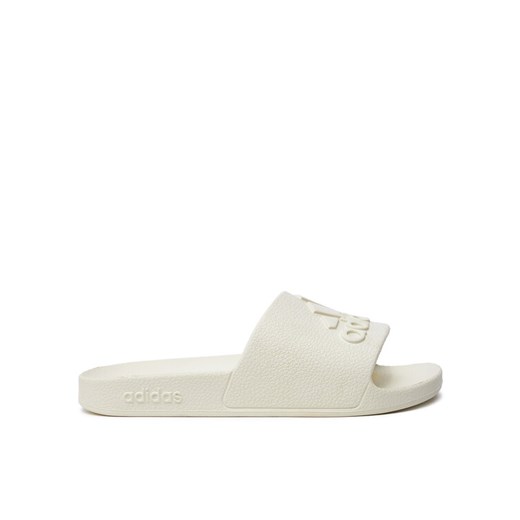 adidas Klapki adilette Aqua Slides IF7370 Biały ze sklepu MODIVO w kategorii Klapki męskie - zdjęcie 182691986