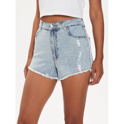 Liu Jo Szorty jeansowe UA4263 D4889 Niebieski Regular Fit ze sklepu MODIVO w kategorii Szorty - zdjęcie 182692095