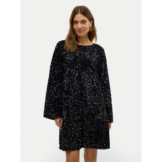 Vero Moda Sukienka koktajlowa Etta 10317153 Czarny Relaxed Fit ze sklepu MODIVO w kategorii Sukienki - zdjęcie 182692107