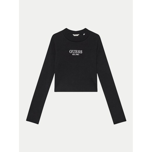 Guess Bluzka J4YI49 KBZP4 Czarny Regular Fit Guess 7Y MODIVO
