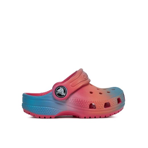 Crocs Klapki Crocs Classic Color Dip Clog T 209043 Różowy ze sklepu MODIVO w kategorii Klapki dziecięce - zdjęcie 182692129