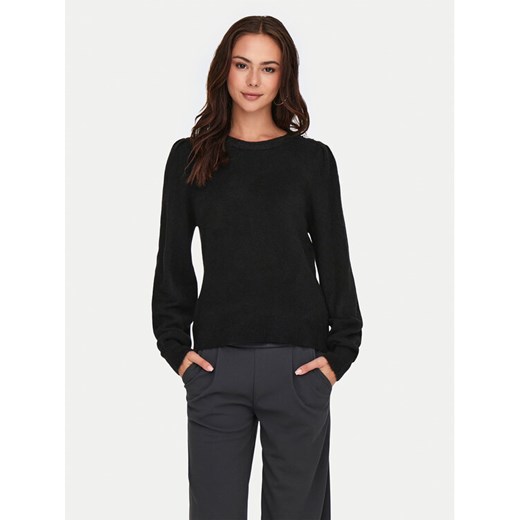 JDY Sweter Elanora 15328345 Czarny Regular Fit Jdy S MODIVO
