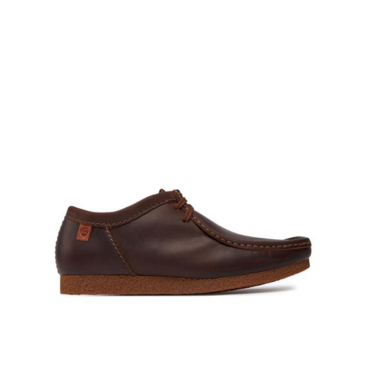 Clarks Mokasyny Shacre II Run 261594327 Brązowy ze sklepu MODIVO w kategorii Półbuty męskie - zdjęcie 182692176