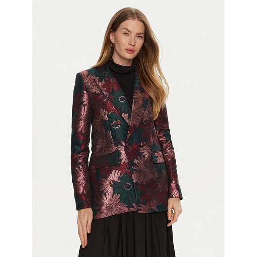Lola Casademunt by Maite Marynarka MF2402009 Kolorowy Regular Fit ze sklepu MODIVO w kategorii Marynarki damskie - zdjęcie 182692289
