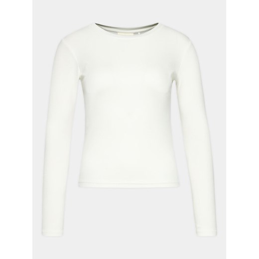 Outhorn Bluzka OTHAW23TLONF175 Biały Regular Fit ze sklepu MODIVO w kategorii Bluzki damskie - zdjęcie 182692417