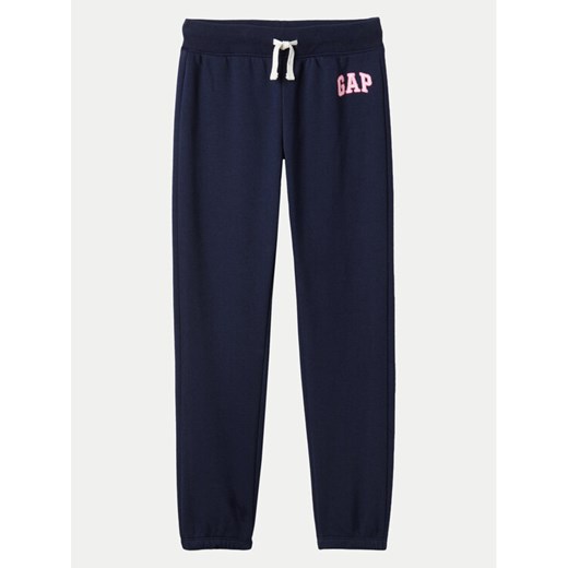 Gap Spodnie dresowe 482442-04 Granatowy Regular Fit ze sklepu MODIVO w kategorii Spodnie chłopięce - zdjęcie 182692427