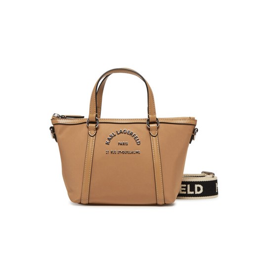 KARL LAGERFELD Torebka A2W30082 Brązowy ze sklepu MODIVO w kategorii Torby Shopper bag - zdjęcie 182692446