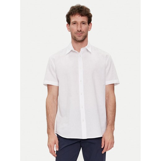 Selected Homme Koszula 16092495 Biały Regular Fit ze sklepu MODIVO w kategorii Koszule męskie - zdjęcie 182692489