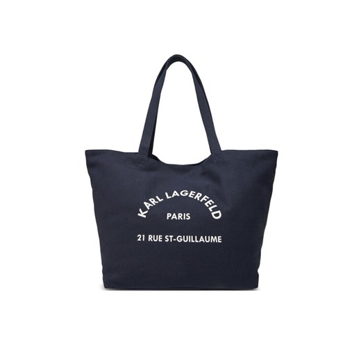 KARL LAGERFELD Torebka A1W50006 Granatowy Karl Lagerfeld OS MODIVO