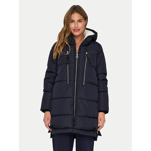 ONLY Kurtka zimowa New Nora 15304792 Granatowy Regular Fit ze sklepu MODIVO w kategorii Kurtki damskie - zdjęcie 182692556