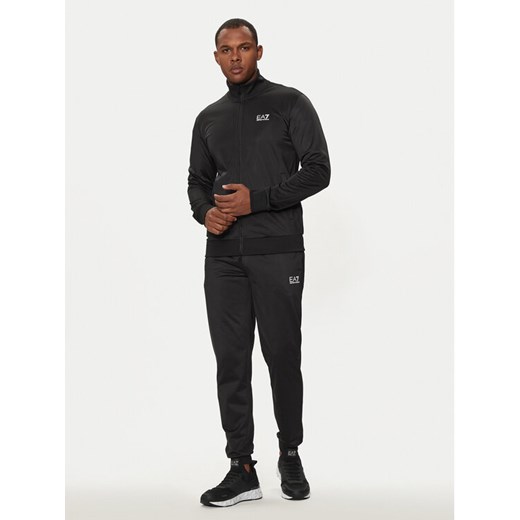EA7 Emporio Armani Dres 8NPV65 PJHCZ 1200 Czarny Regular Fit ze sklepu MODIVO w kategorii Dresy męskie - zdjęcie 182692805