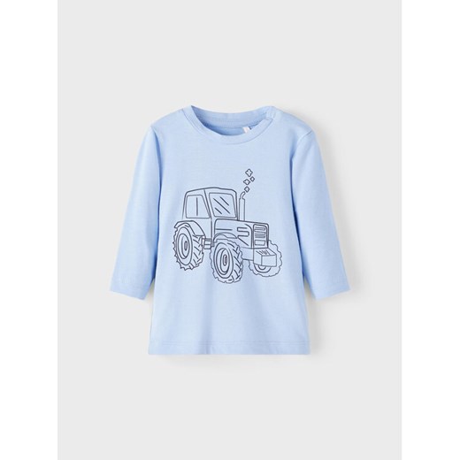 NAME IT Bluzka 13206935 Niebieski Regular Fit ze sklepu MODIVO w kategorii Kaftaniki i bluzki - zdjęcie 182692815