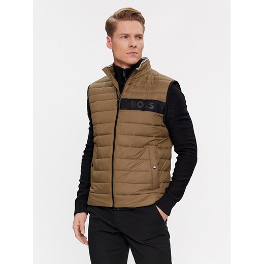 Boss Kamizelka Darolan 50464300 Brązowy Regular Fit 56 MODIVO