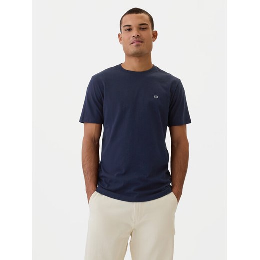 Gap T-Shirt 502022-03 Granatowy Regular Fit ze sklepu MODIVO w kategorii T-shirty męskie - zdjęcie 182692868