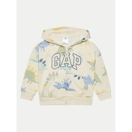 Gap Bluza 761101-02 Beżowy Regular Fit ze sklepu MODIVO w kategorii Bluzy chłopięce - zdjęcie 182692938