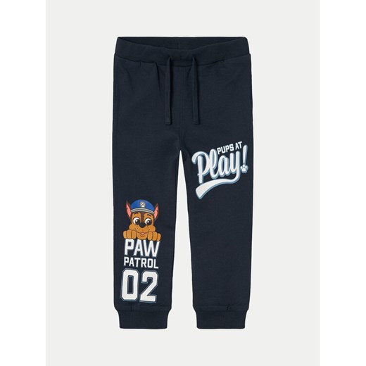 NAME IT Spodnie dresowe PAW PATROL 13232191 Granatowy Regular Fit ze sklepu MODIVO w kategorii Spodnie chłopięce - zdjęcie 182692948