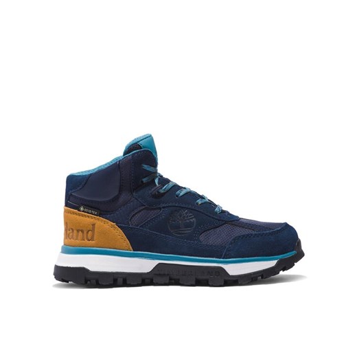 Timberland Trzewiki Trail Trekker Mid Gtx GORE-TEX TB0A67H40191 Granatowy ze sklepu MODIVO w kategorii Buty zimowe dziecięce - zdjęcie 182693057