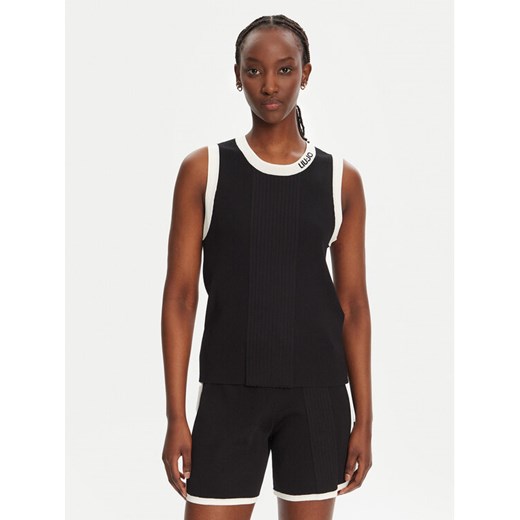 Liu Jo Sport Top TA5092 MS022 Czarny Regular Fit ze sklepu MODIVO w kategorii Swetry damskie - zdjęcie 182693159