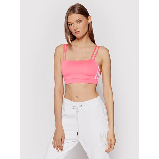 adidas Biustonosz top adicolor Classics H37793 Różowy ze sklepu MODIVO w kategorii Biustonosze - zdjęcie 182693229