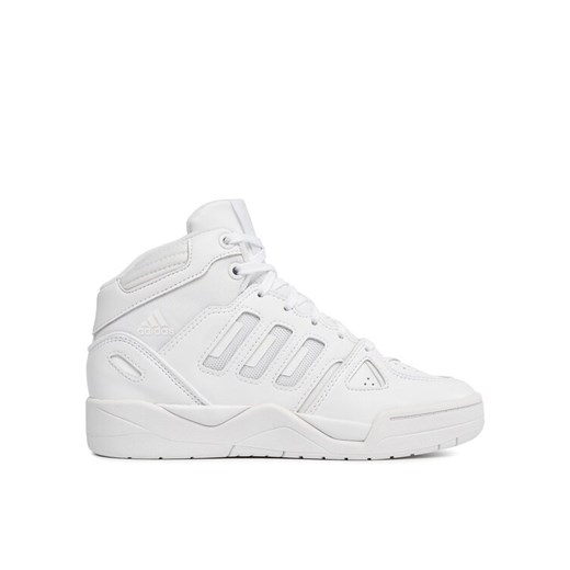 adidas Sneakersy Midcity Mid IF6665 Biały ze sklepu MODIVO w kategorii Buty sportowe męskie - zdjęcie 182693266