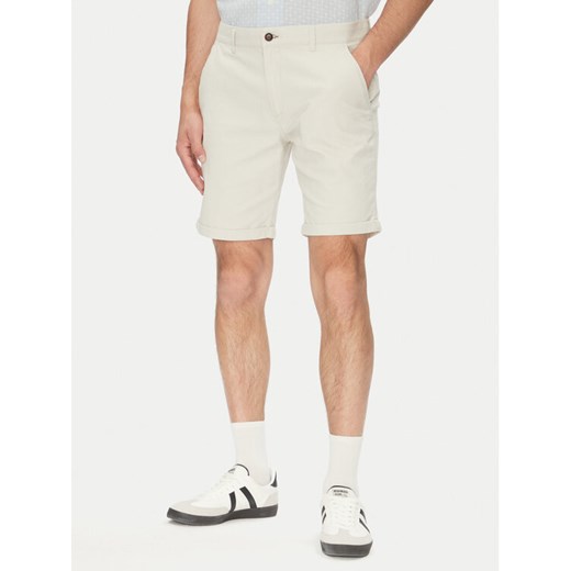 Jack&Jones Szorty materiałowe Fury 12206889 Beżowy Regular Fit ze sklepu MODIVO w kategorii Spodenki męskie - zdjęcie 182693335
