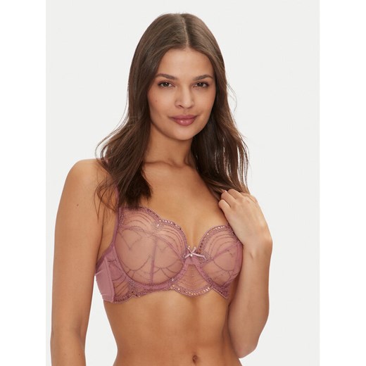 Hunkemöller Biustonosz z fiszbiną Ruby 300237 Różowy ze sklepu MODIVO w kategorii Biustonosze - zdjęcie 182693396