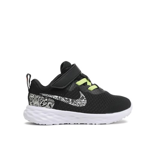 Nike Sneakersy Revolution 6 Nn Jp DV3183 001 Czarny ze sklepu MODIVO w kategorii Buty sportowe dziecięce - zdjęcie 182693398