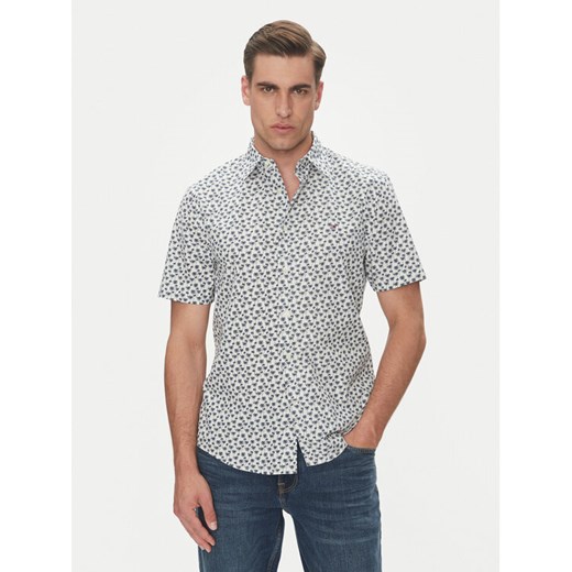 Tommy Hilfiger Koszula MW0MW38585 Beżowy Slim Fit ze sklepu MODIVO w kategorii Koszule męskie - zdjęcie 182693505
