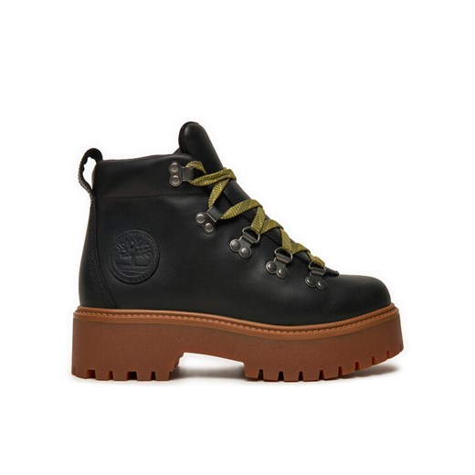 Timberland Trapery Stone Street Mid TB0A27VJW021 Czarny ze sklepu MODIVO w kategorii Botki - zdjęcie 182693508