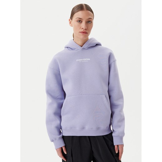 Alpha Industries Bluza Studio Edition 156042 Fioletowy Regular Fit ze sklepu MODIVO w kategorii Bluzy damskie - zdjęcie 182693526