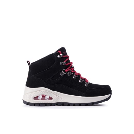 Skechers Trapery Uno Rugged One 155220/BLK Czarny ze sklepu MODIVO w kategorii Buty trekkingowe damskie - zdjęcie 182693538