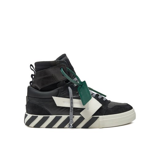 Off-White Sneakersy OMIA225S22LEA0011001 Czarny ze sklepu MODIVO w kategorii Buty sportowe męskie - zdjęcie 182693615