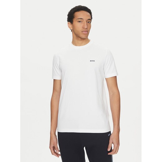 BOSS T-Shirt 50506373 Beżowy Regular Fit ze sklepu MODIVO w kategorii T-shirty męskie - zdjęcie 182693668