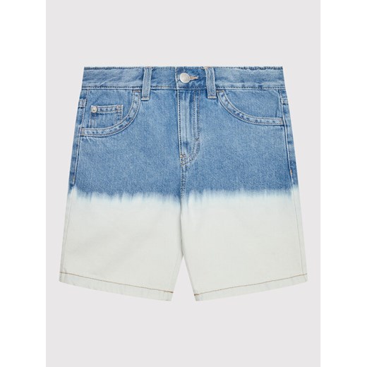 United Colors Of Benetton Szorty jeansowe 4DW2C900J Niebieski Regular Fit ze sklepu MODIVO w kategorii Spodenki dziewczęce - zdjęcie 182693698