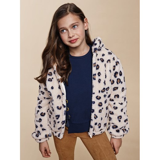 Mayoral Polar 7.419 Beżowy Regular Fit ze sklepu MODIVO w kategorii Bluzy dziewczęce - zdjęcie 182693729