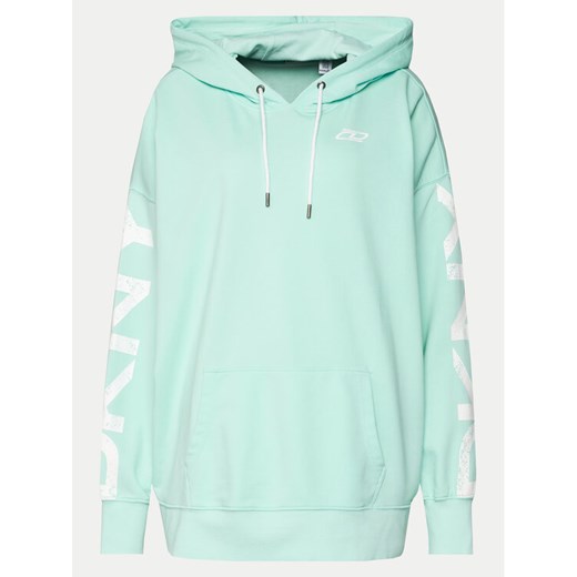 DKNY Sport Bluza DPPT8461 Zielony Regular Fit ze sklepu MODIVO w kategorii Bluzy damskie - zdjęcie 182693807