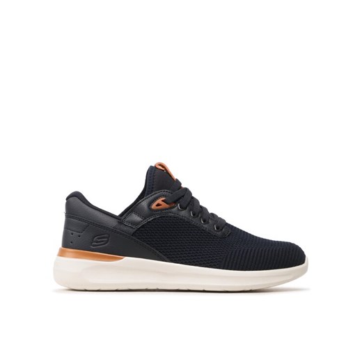 Skechers Sneakersy Lasiter 210406/NVY Granatowy ze sklepu MODIVO w kategorii Buty sportowe męskie - zdjęcie 182693859