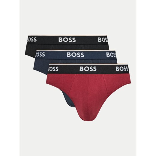 Boss Komplet 3 par slipów 50517826 Kolorowy S MODIVO