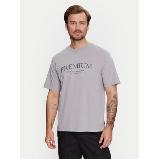Jack&Jones T-Shirt Jprbluwinston 12255611 Szary Regular Fit ze sklepu MODIVO w kategorii T-shirty męskie - zdjęcie 182693879