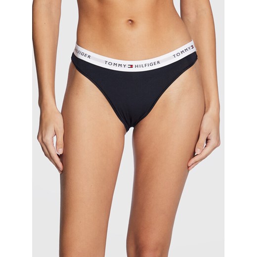 Tommy Hilfiger Figi klasyczne UW0UW03836 Granatowy ze sklepu MODIVO w kategorii Majtki damskie - zdjęcie 182693916