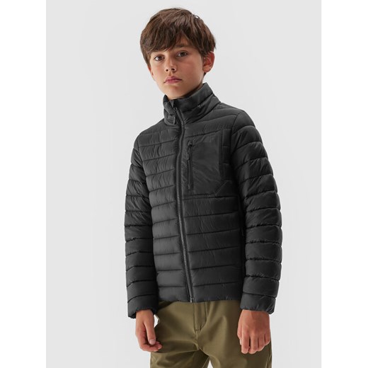 4F Kurtka zimowa 4FJAW23TDJAM220 Czarny Regular Fit ze sklepu MODIVO w kategorii Kurtki chłopięce - zdjęcie 182694036