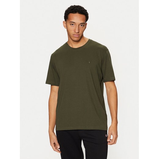 Champion T-Shirt 220278 Zielony Standard Fit ze sklepu MODIVO w kategorii T-shirty męskie - zdjęcie 182694069