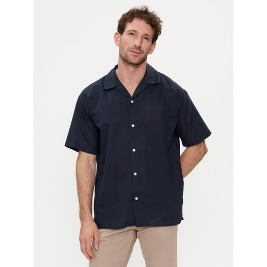 Jack&Jones Koszula Resort 12248594 Granatowy Relaxed Fit ze sklepu MODIVO w kategorii Koszule męskie - zdjęcie 182694105