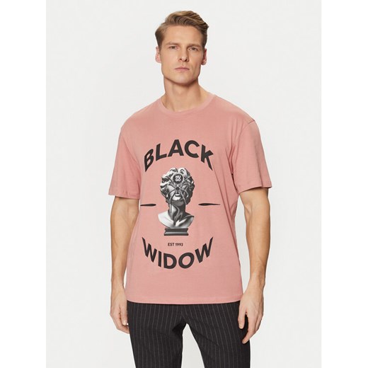 HUGO T-Shirt Dostalgi 50530684 Różowy Relaxed Fit ze sklepu MODIVO w kategorii T-shirty męskie - zdjęcie 182694129