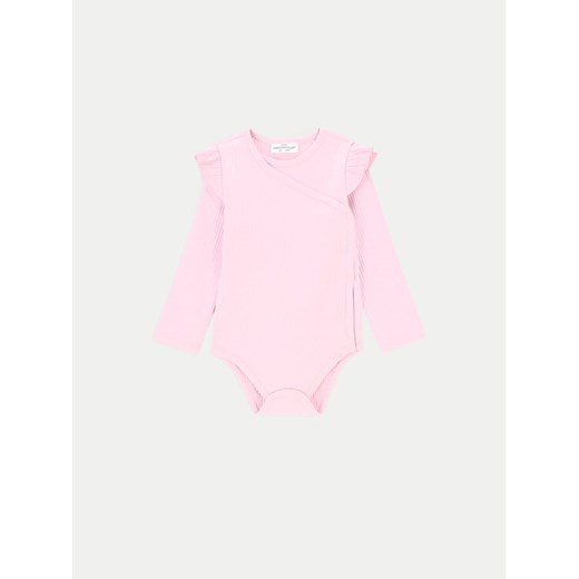 Coccodrillo Body dziecięce ZC4112601PGN Różowy ze sklepu MODIVO w kategorii Body niemowlęce - zdjęcie 182694178