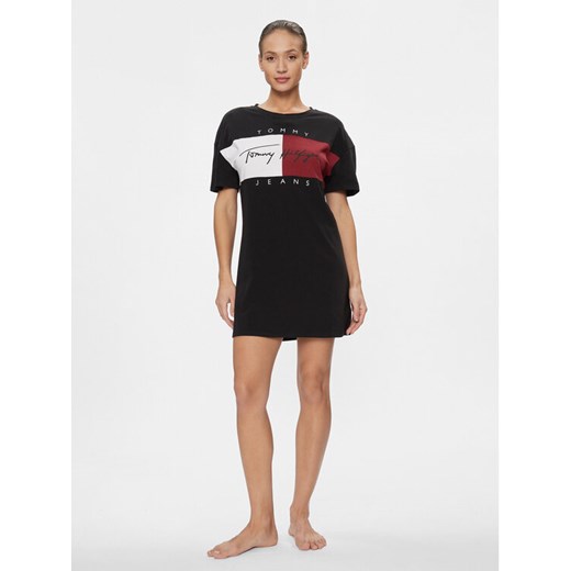 Tommy Jeans Sukienka codzienna UW0UW04969 Czarny Relaxed Fit ze sklepu MODIVO w kategorii Sukienki - zdjęcie 182694196
