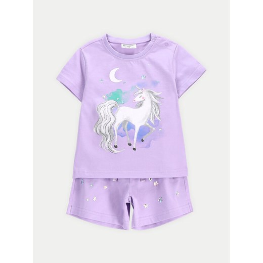Coccodrillo Piżama WC5448204PJS Fioletowy Regular Fit ze sklepu MODIVO w kategorii Piżamy dziecięce - zdjęcie 182694247