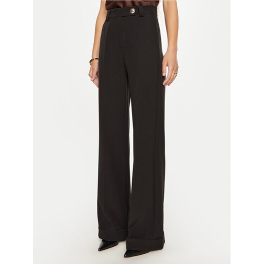 Maryley Spodnie materiałowe 24IB563/43NE Czarny Regular Fit Maryley S MODIVO