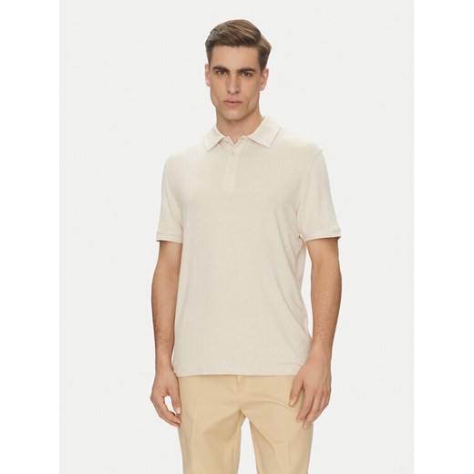 Marciano Guess Polo 5GHP01 6315A Beżowy Regular Fit ze sklepu MODIVO w kategorii T-shirty męskie - zdjęcie 182694378