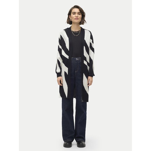 Vero Moda Kardigan Nancy 10310777 Czarny Loose Fit ze sklepu MODIVO w kategorii Swetry damskie - zdjęcie 182694438